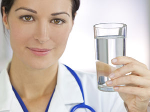 Doctor with Cosan/USA water