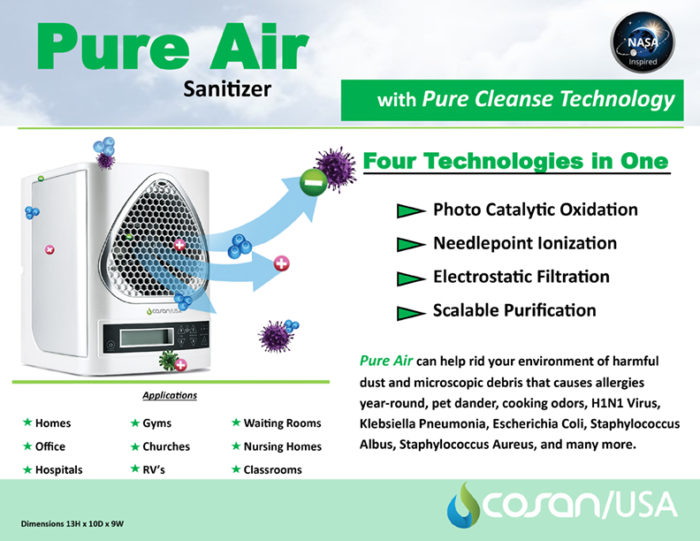 PURE AIR with PURE CLEANSE TECHNOLOGY (SALE !) Continental US ONLY ...