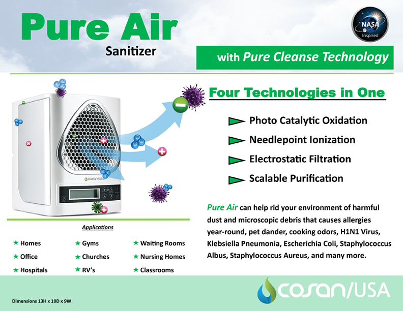 Cosan/USA Pure Air (Air Purifier)